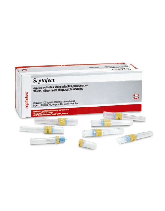 AGUJA SEPTOJECT 27 LARGA C/100