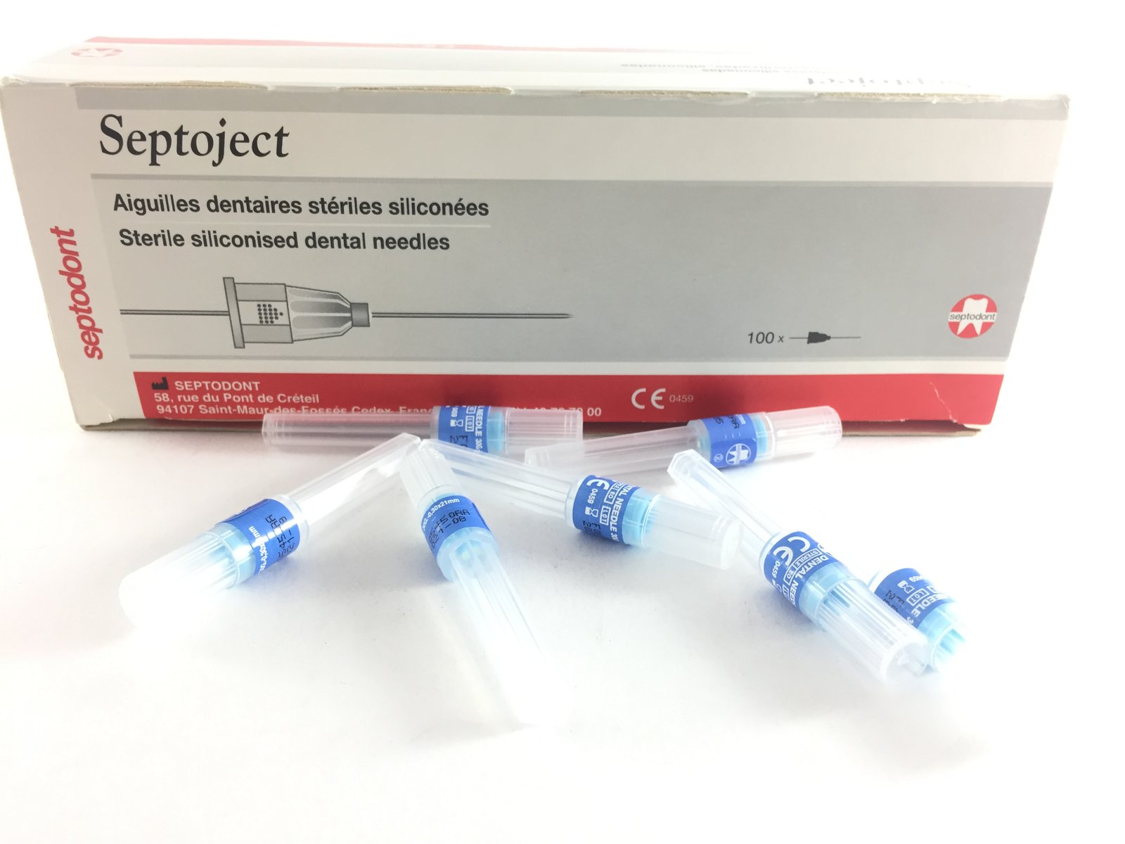 AGUJA SEPTOJECT 30 CORTA C/100