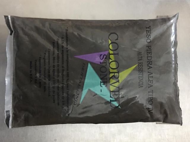 YESO PIEDRA NEGRO COLORVED