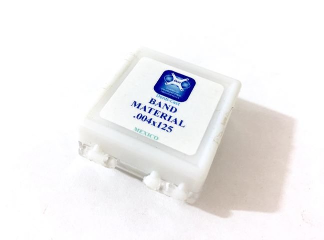 MATERIAL PARA BANDA .004X125 DENTICAST