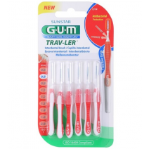 REPUESTO INTERDENTAL 0.8MM C/6 GUM 1314