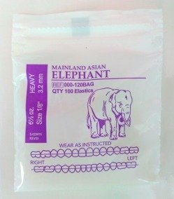 LIGAS INTRAORALES 6 1/2oz 1/8 elephant