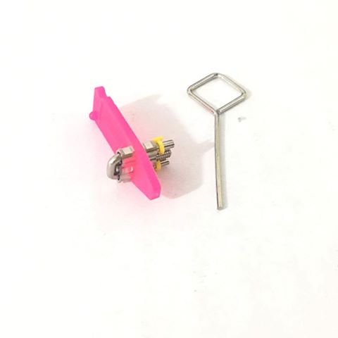 TORNILLO ACODADO U RECTO 12MM ROSA LEONE