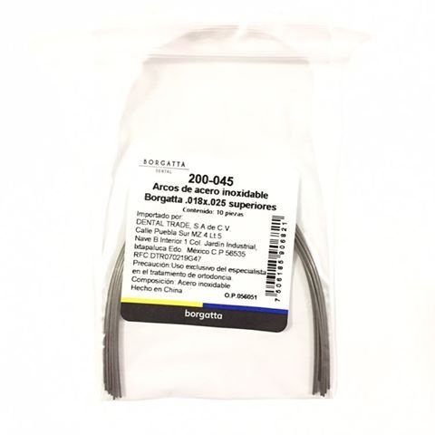 ARCO ACERO .018X.025 SUP C/10 BOR