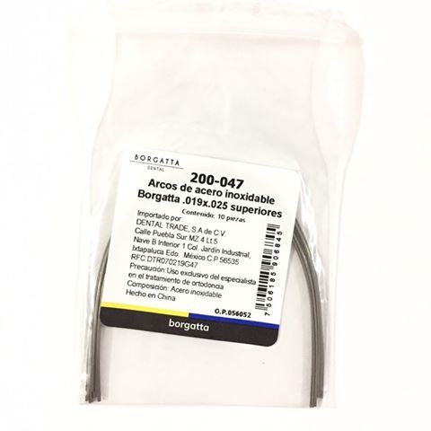 ARCO ACERO .019X.025 SUP C/10 BOR