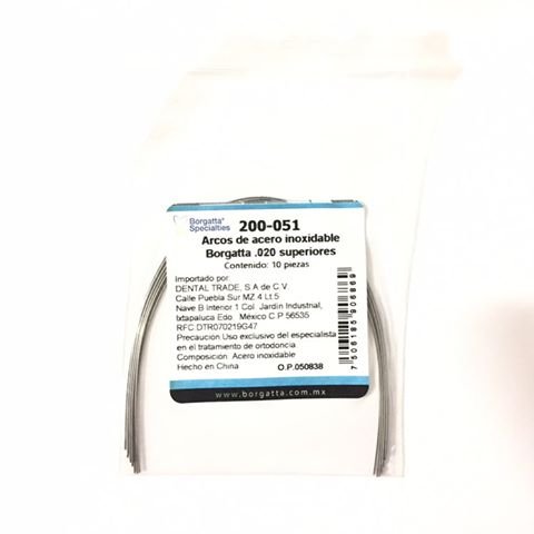 ARCO ACERO .020 SUP C/10 BORG