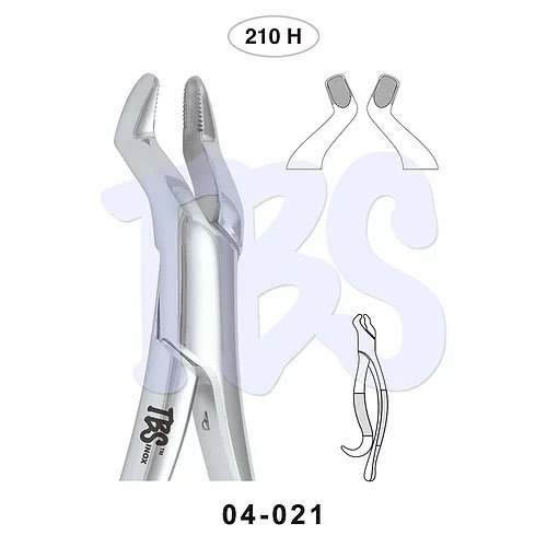FORCEP P/EXTRACCION #210H TBS