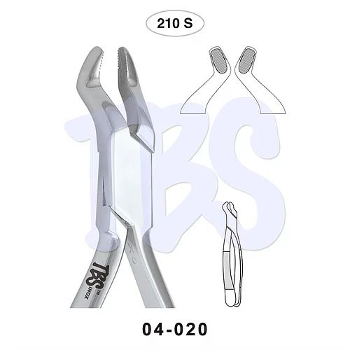 FORCEP P/EXTRACCION #210S TBS