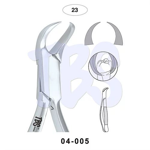 FORCEP P/EXTRACCION #23 TBS