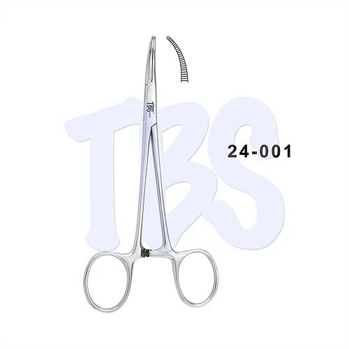 PINZA DE MOSCO CURVA 12.5 CMS TBS