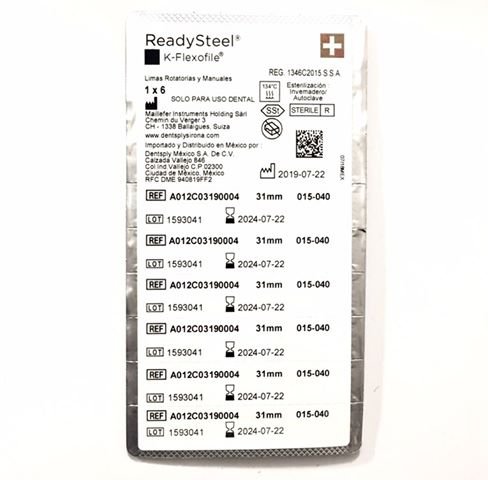 LIMAS K-FLEXOFILE READY STEEL #15-40 31M