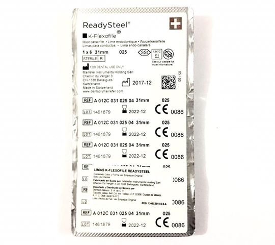 LIMAS K-FLEXOFILE READY STEEL #25 31MM