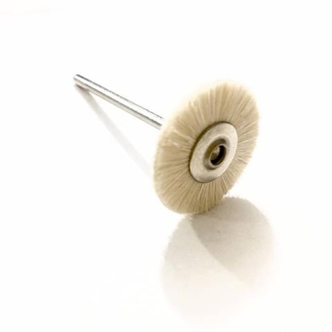 CEPILLO DE C/LANA BLANCA SUAVE B22MM C/M