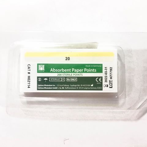 PUNTAS DE PAPEL 20 HYGENIC