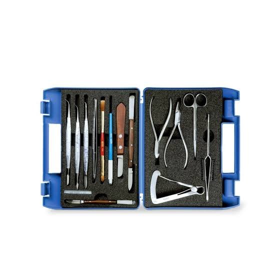 JUEGO DE INSTRUMENTOS RENFER STANDAR AZUL