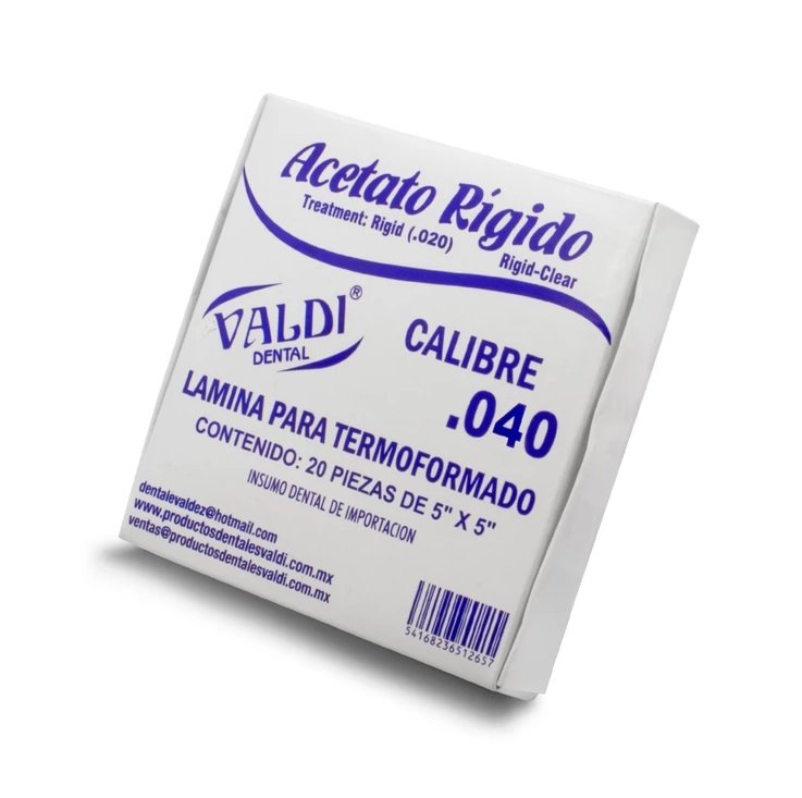 ACETATO RIGIDO .040 PZ