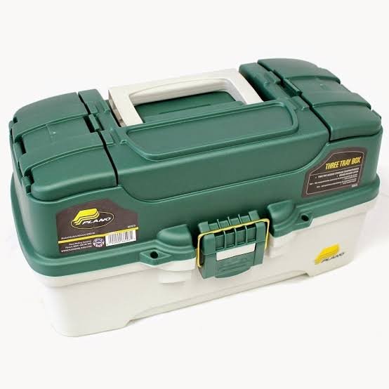 CAJA PLANO 6203 VERDE 3 CHAROLAS