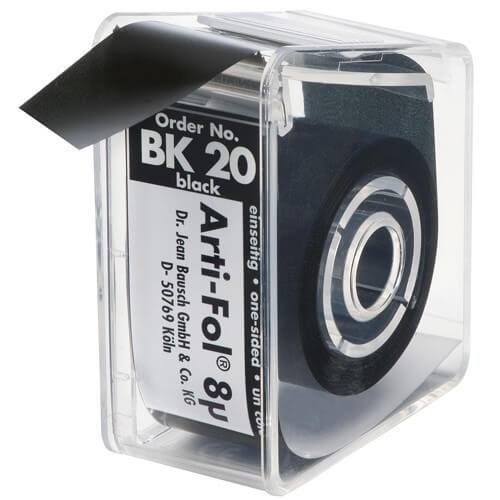 ARTI FOL PAPEL DE ARTICULAR NEGRO 8 MICRAS 20 MTS