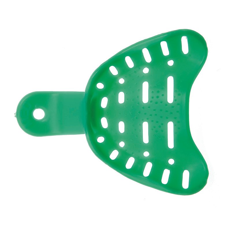 CUCHARILLA HI TRAY LIGHT EDENTULOS VERDE