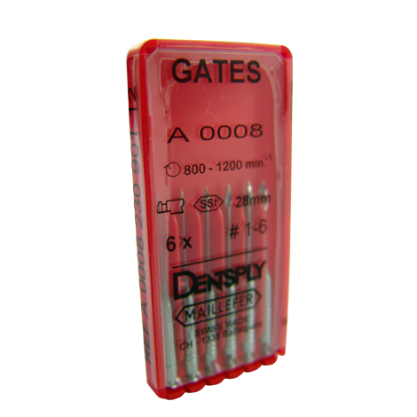 GATES SURTIDA 1-6 CAJA 32MM DENTSPLY