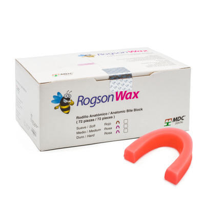 RODILLO EN CERA ROGSON WAX ROSA M PZ