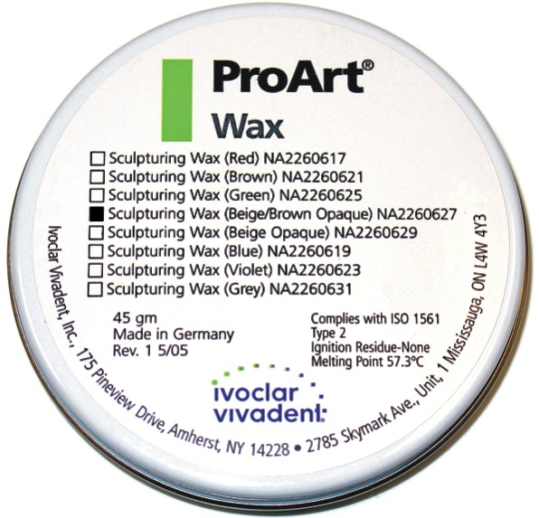 PROART CERA BEIGE/BROWN 45G IVOCLAR