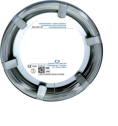 ALAMBRE DENTAURUM .036MM ROLLO C/10MTS REMANIUM