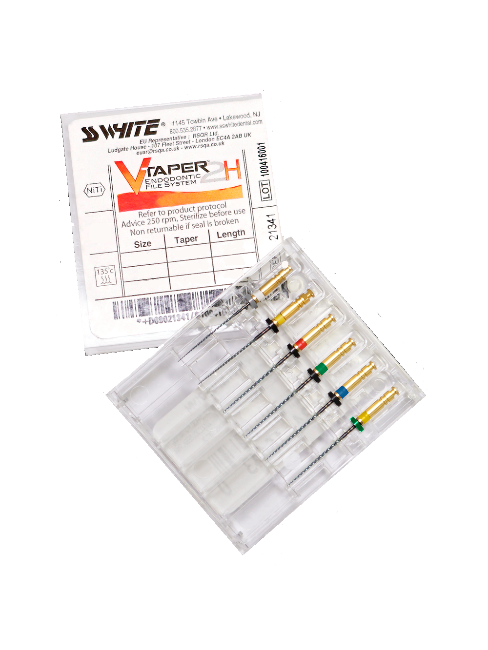 KIT V-TAPER 2H #45 C/6 LIMAS 25MM SSW