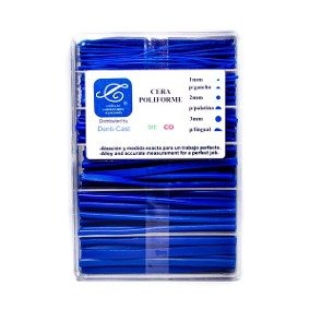 ESTUCHE CERA POLIFORME C/6 FORMAS DENTICAST