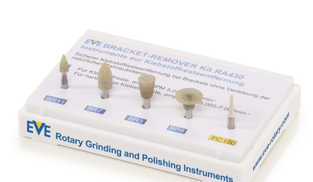 KIT P/PULIDO DE BRACKETS EVE RA430 C/5pz