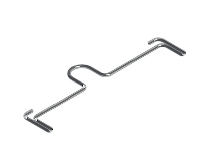 BARRA PALATINA C/GANCHO DISTAL 45 MM