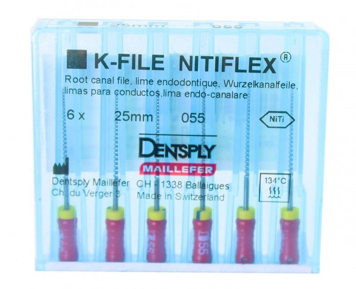 LIMAS K-FILE NITIFLEX 55 25MM