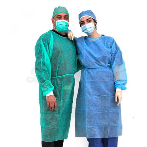 BATA HIDROREPELENTE AZUL O VERDE C/10 PZ