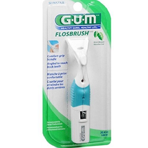 APLICADOR CON SEDA DENTAL MENTA GUM 861