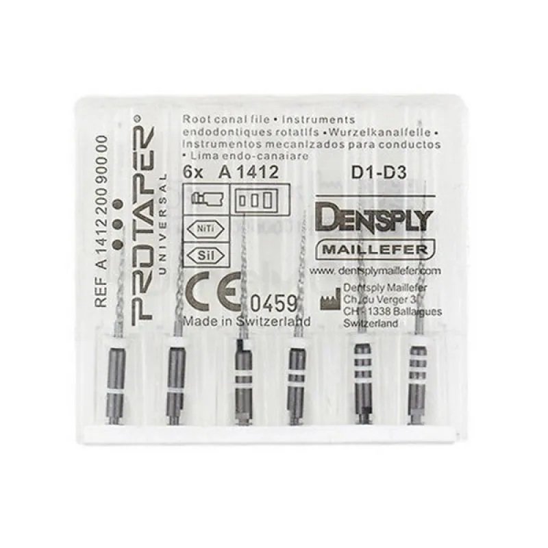 LIMAS PROTAPER UNIVERSAL D1-D3 P/RETRATAMIENTO