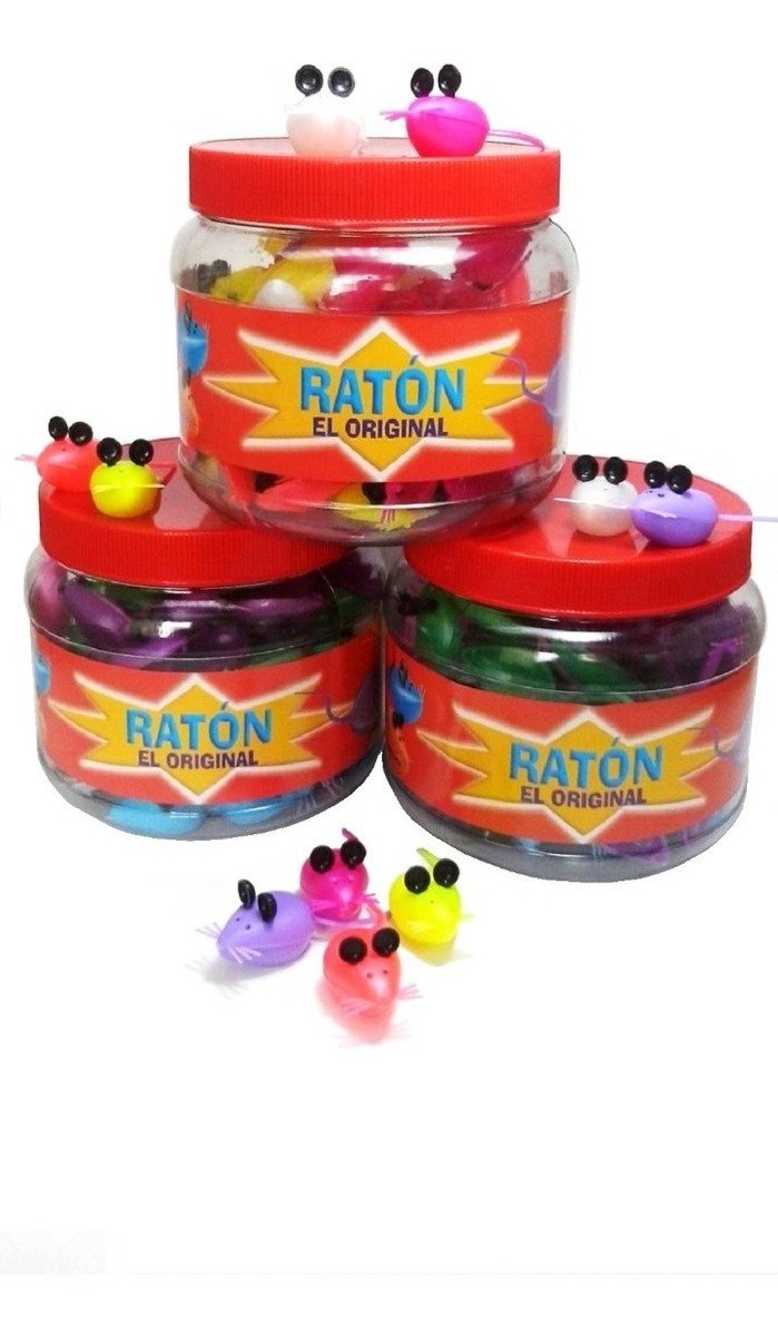 RATONES OREJAS BOTE O BOLSA C/50
