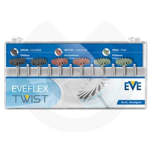 EVEFLEX TWIST P/AMALGAMA.ORO,MET C/3 PZ