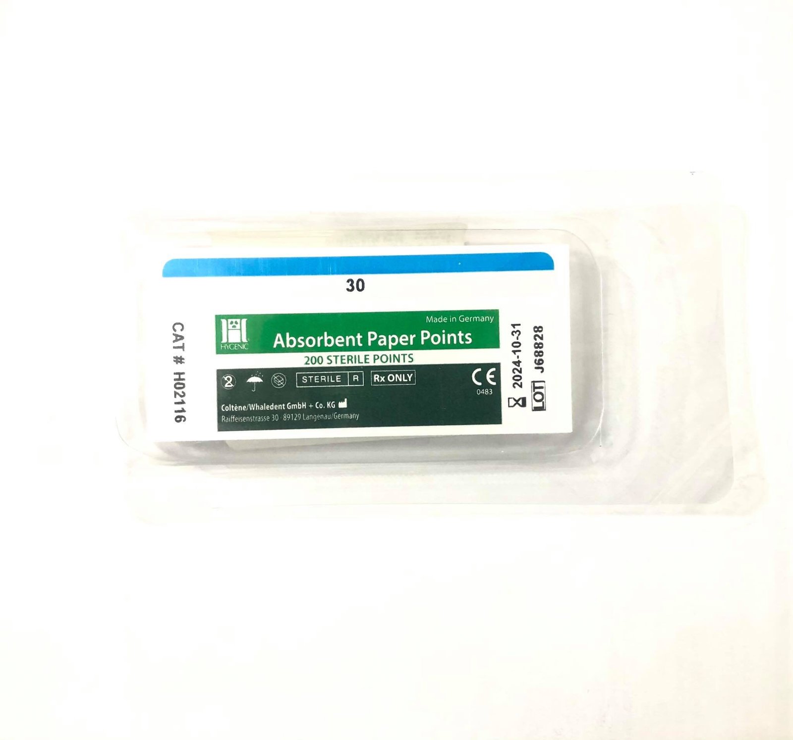 PUNTAS DE PAPEL 30 HYGENIC