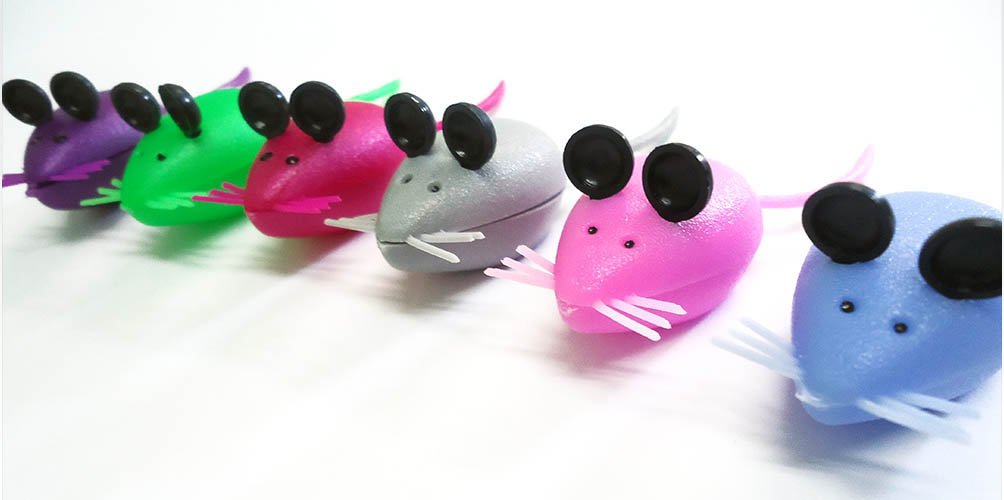 RATON PLUS OREJAS NEGRAS BOLSA C/50