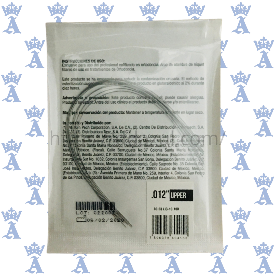 ARCO NITI LIGHTT .012 SUP C/10