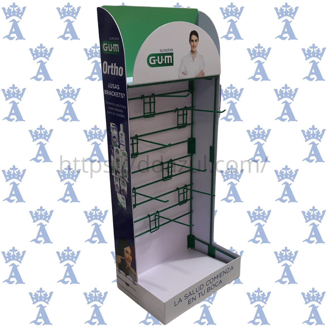 EXHIBIDOR COUNTER GUM