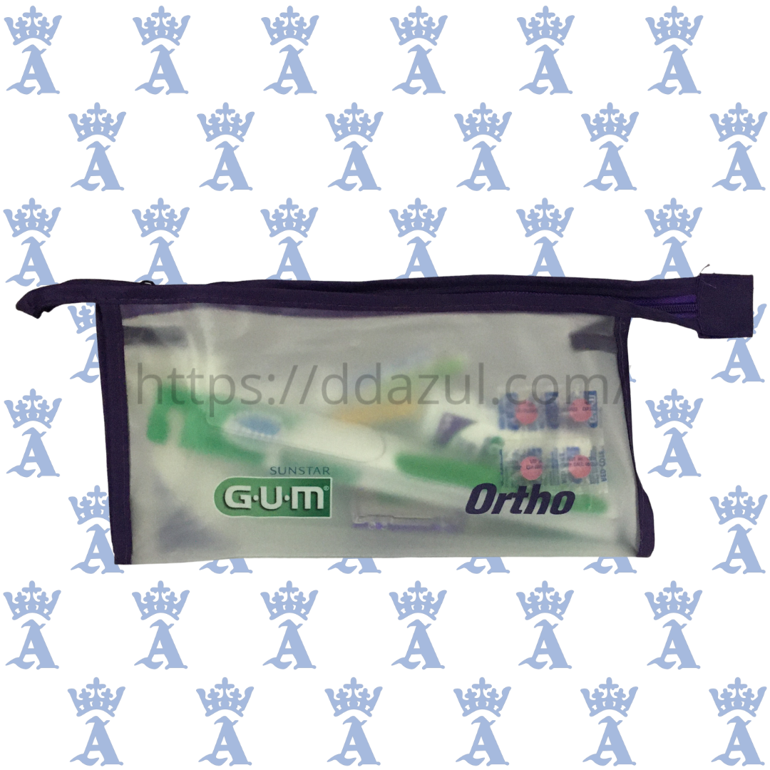 KIT ORTODONCIA BOLSA MORADA GUM