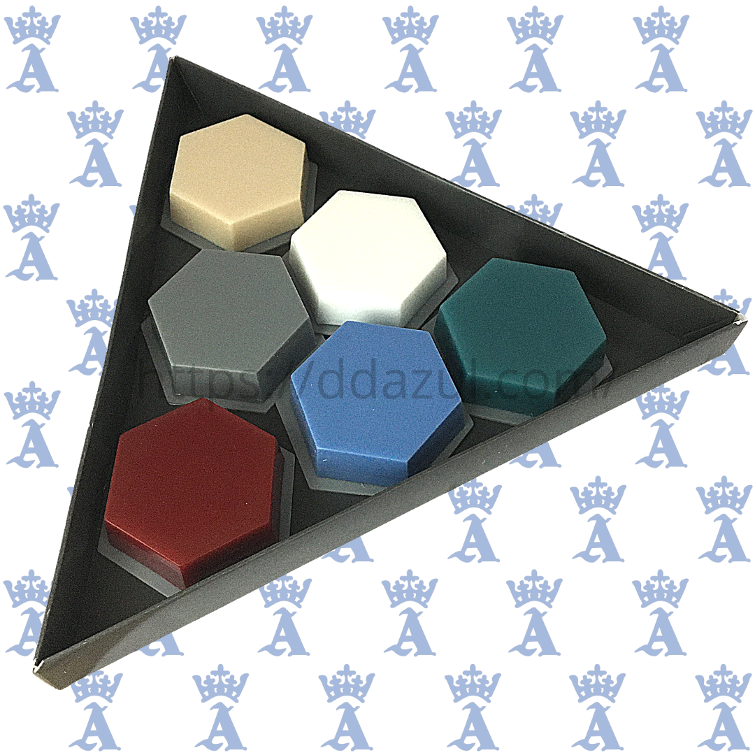 GEO JUEGO DE CERA BASICO triangulo rojo