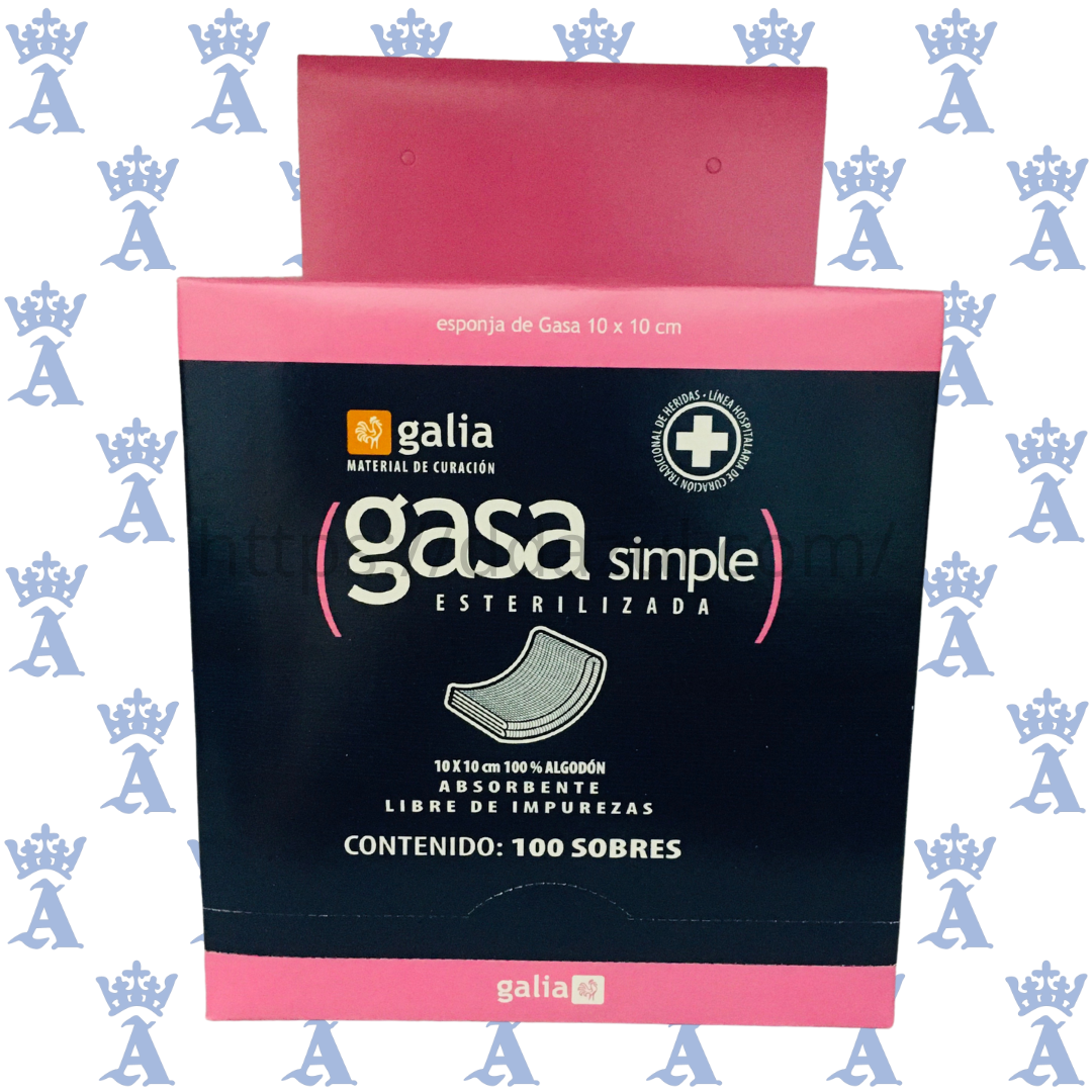 GASA GALIA 10X10 C/200 (no esteril)