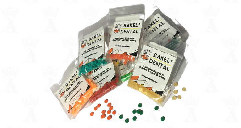 TOPES DE SILICON C/100 PZ BAKEL