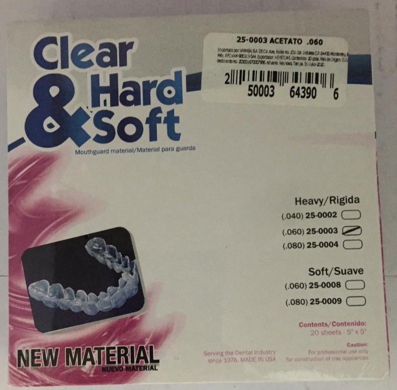 ACETATO RIGIDO .060 C/20 VAM