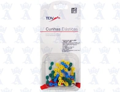 CUÑAS ELASTICAS COLORES C/25 TDV
