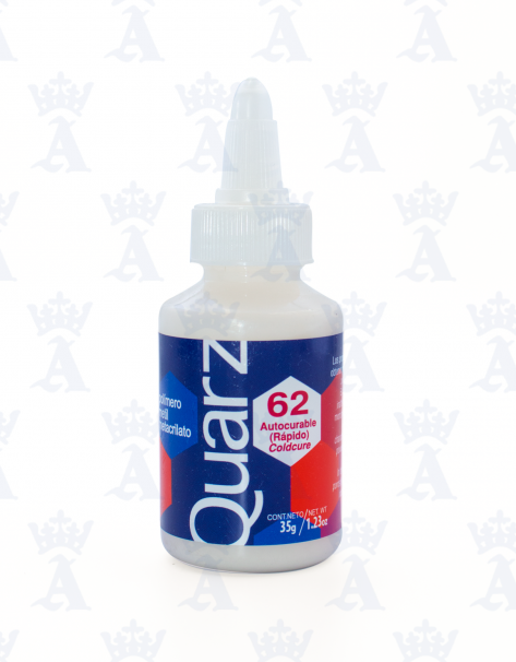 ACRILICO RAPIDO AUTOCURA QUARZ 35G TRANS