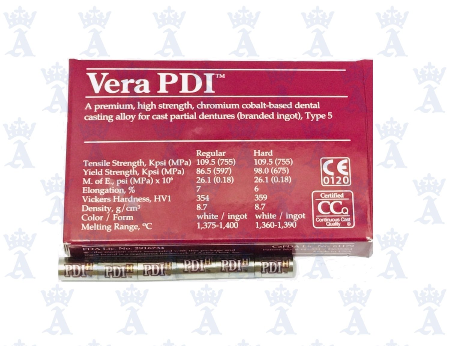 METAL VERA PDI LINGOTE