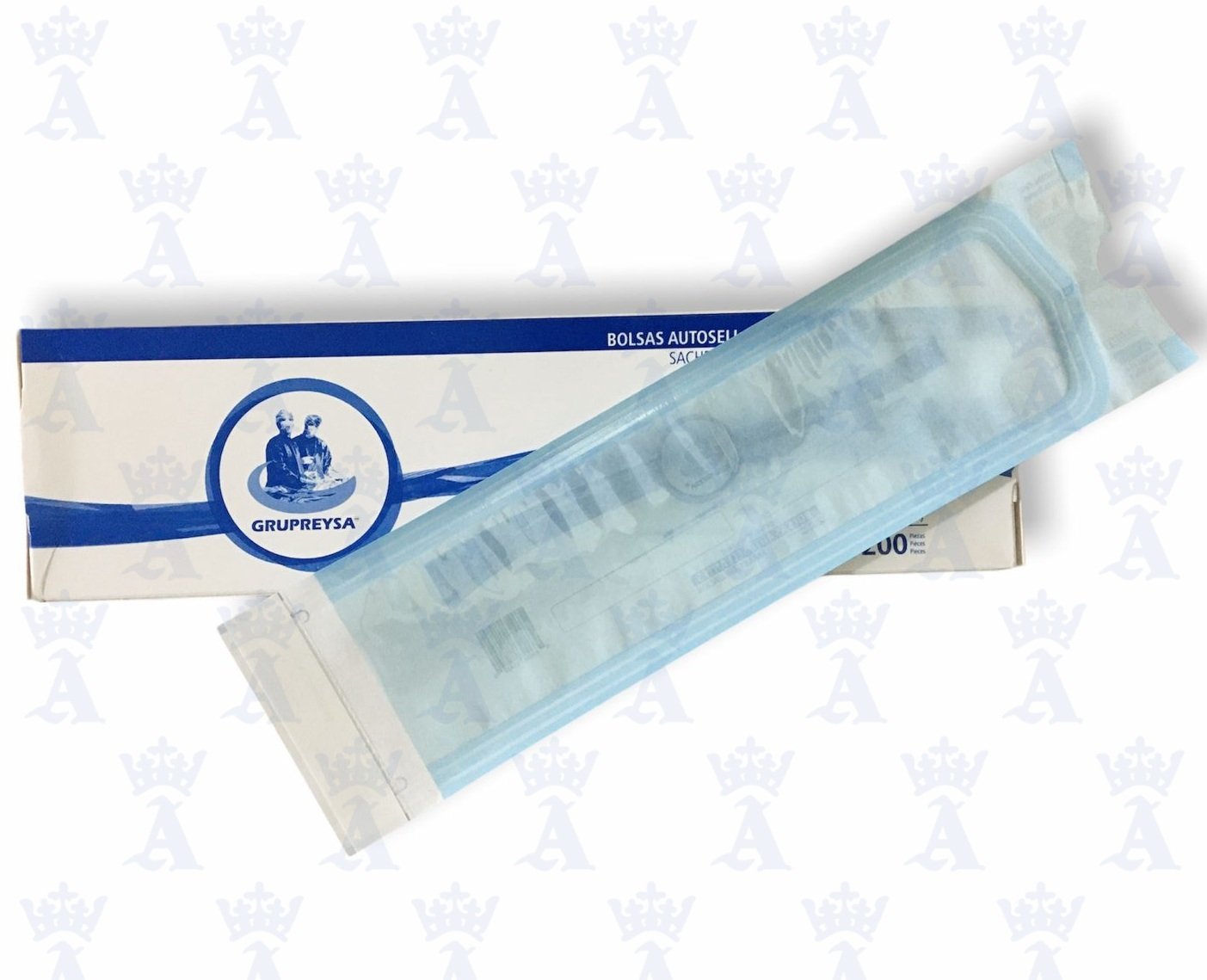 BOLSA ESTERILIZAR 7X26 CAJA C/200